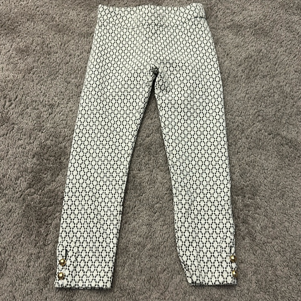Janie and Jack Girls Geo Jacquard Pant